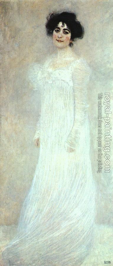 Gustav Klimt : Portrait of Serena Lederer